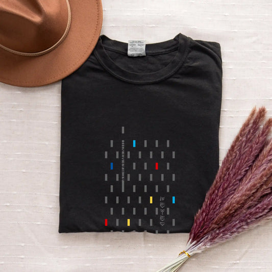 PARSLEX - Achaemenid Flame cotton graphic T-shirt