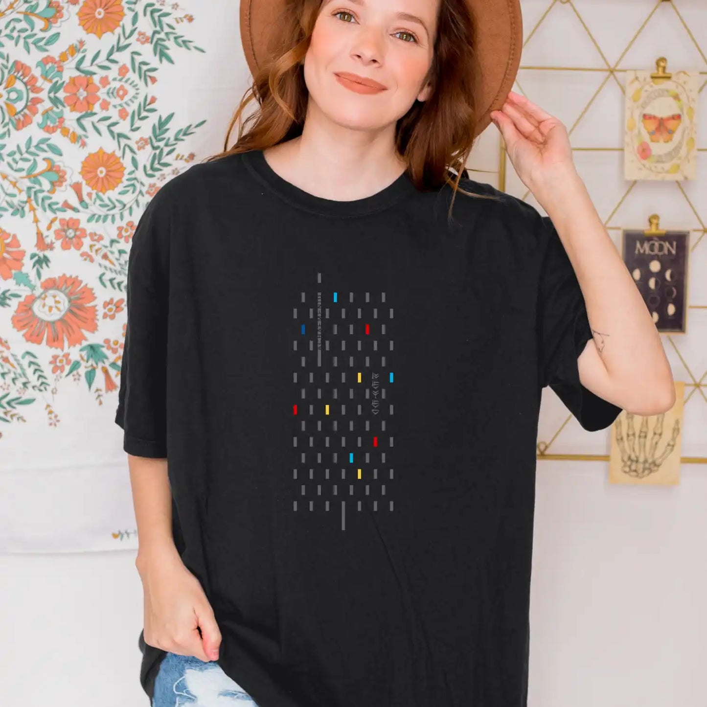 PARSLEX - Achaemenid Flame cotton graphic T-shirt