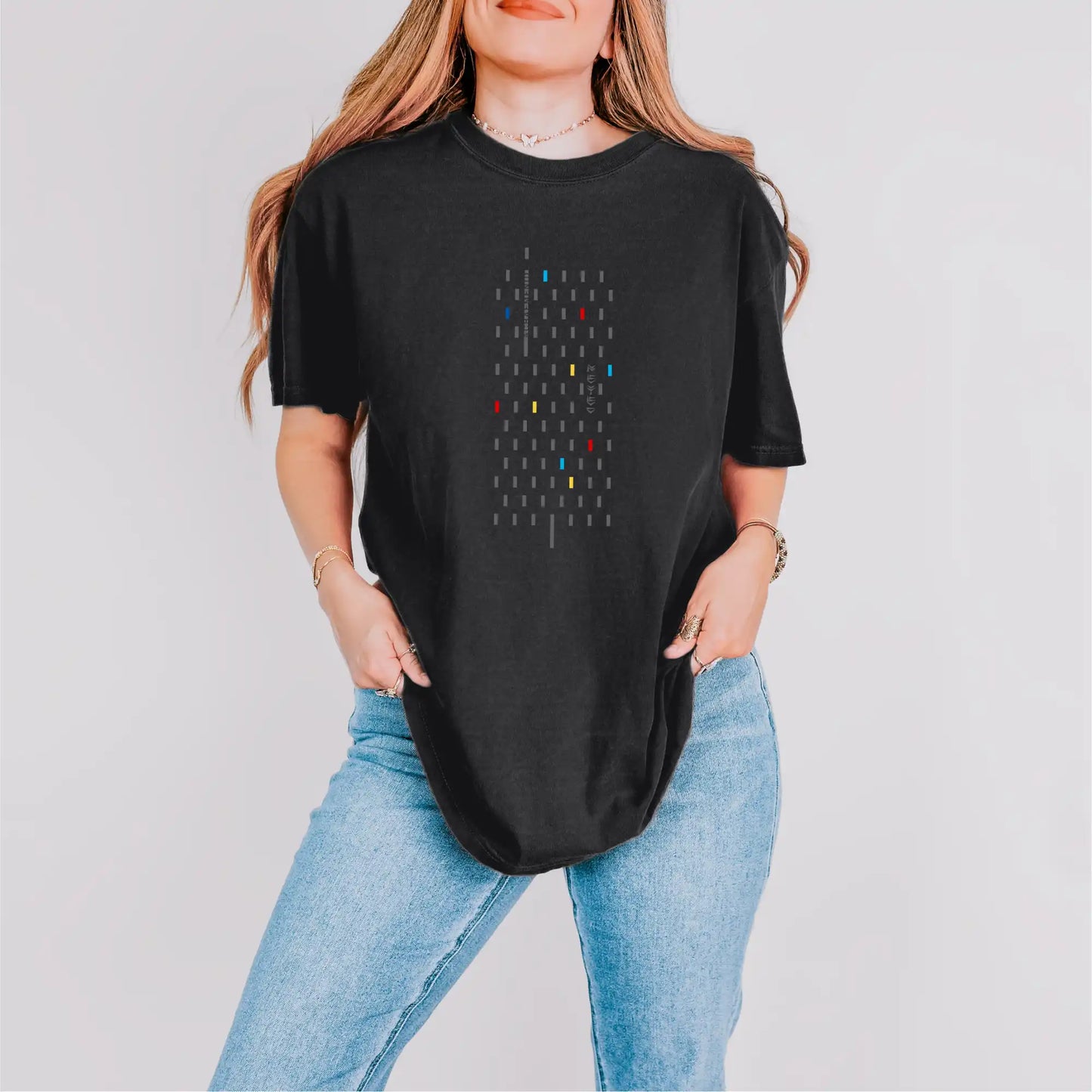 PARSLEX - Achaemenid Flame cotton graphic T-shirt