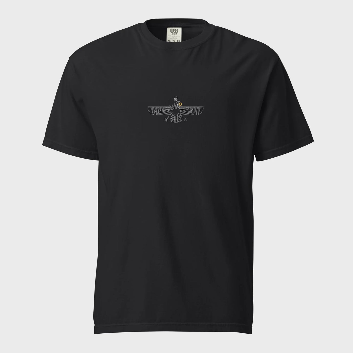 PARSLEX - Fravashi Grid cotton graphic T-shirt