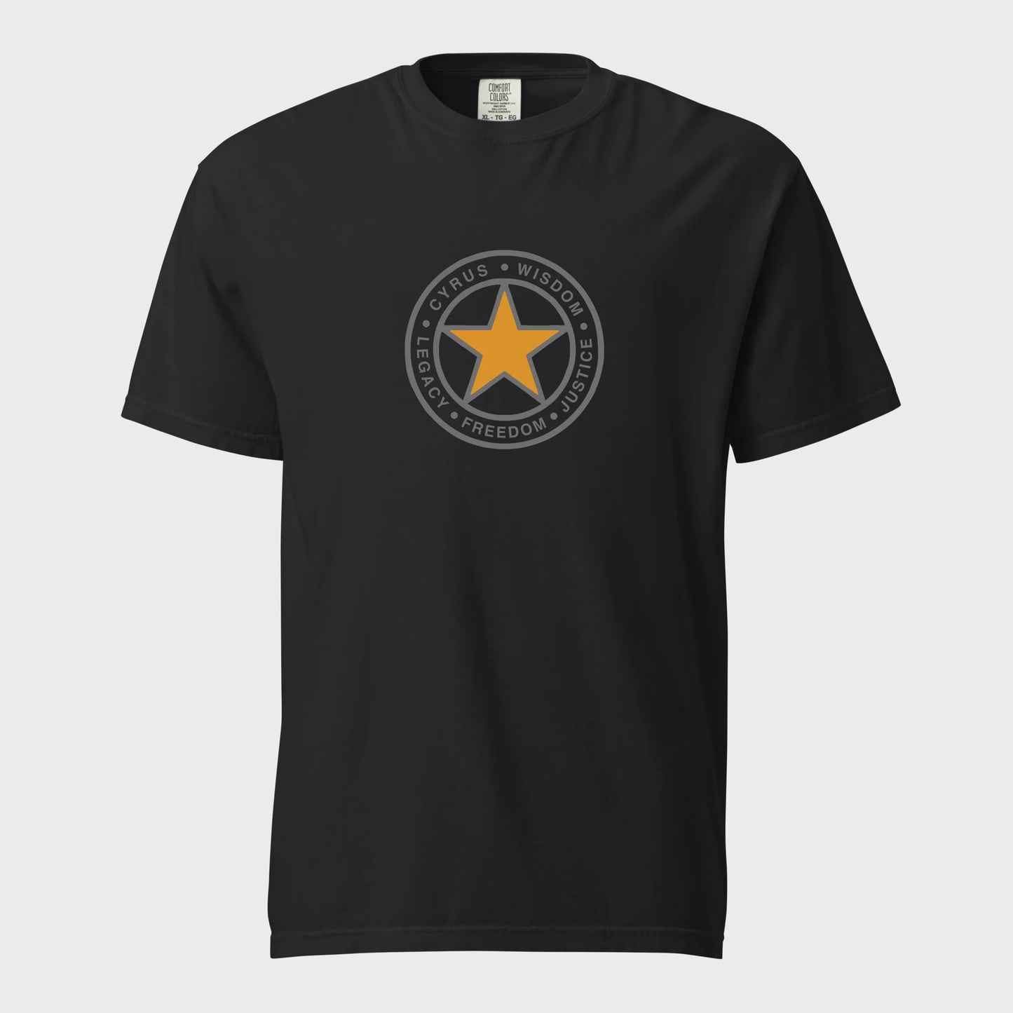 PARSLEX _ Star of Cyrus cotton graphic T-shirt