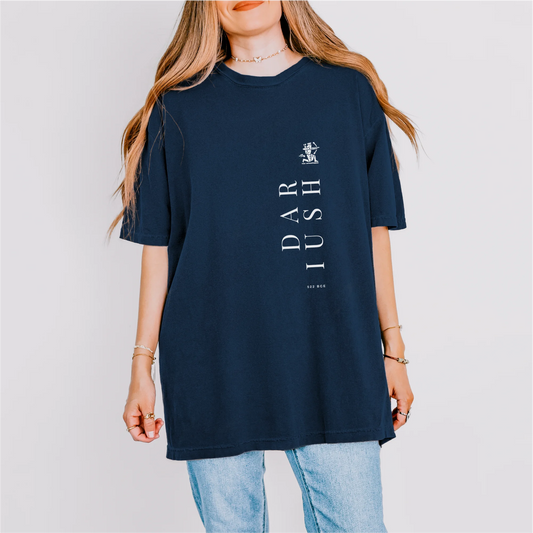 Dariush the Archer cotton graphic T-shirt