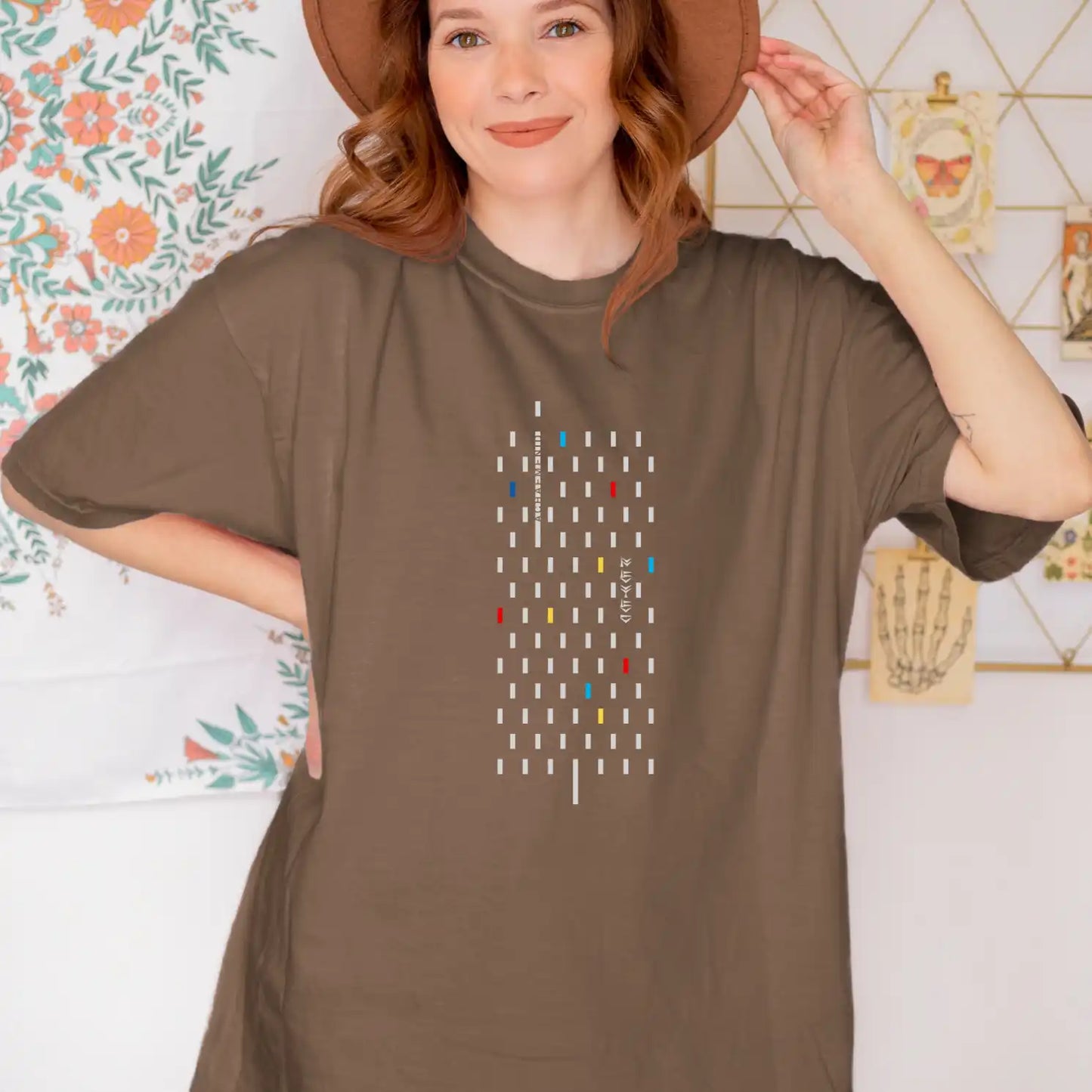 PARSLEX - Achaemenid Flame cotton graphic T-shirt