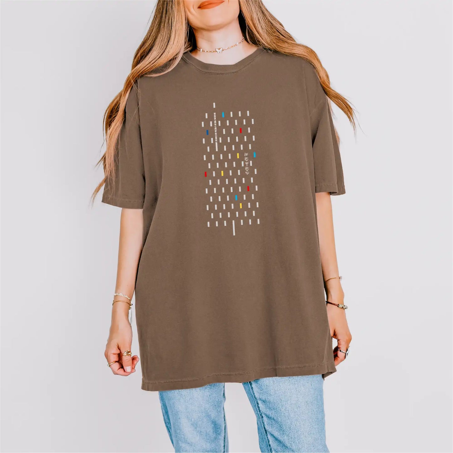 PARSLEX - Achaemenid Flame cotton graphic T-shirt