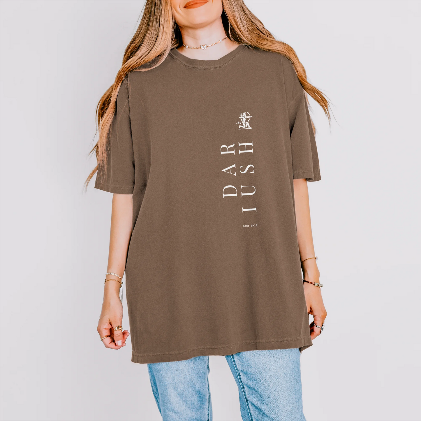 Dariush the Archer cotton graphic T-shirt