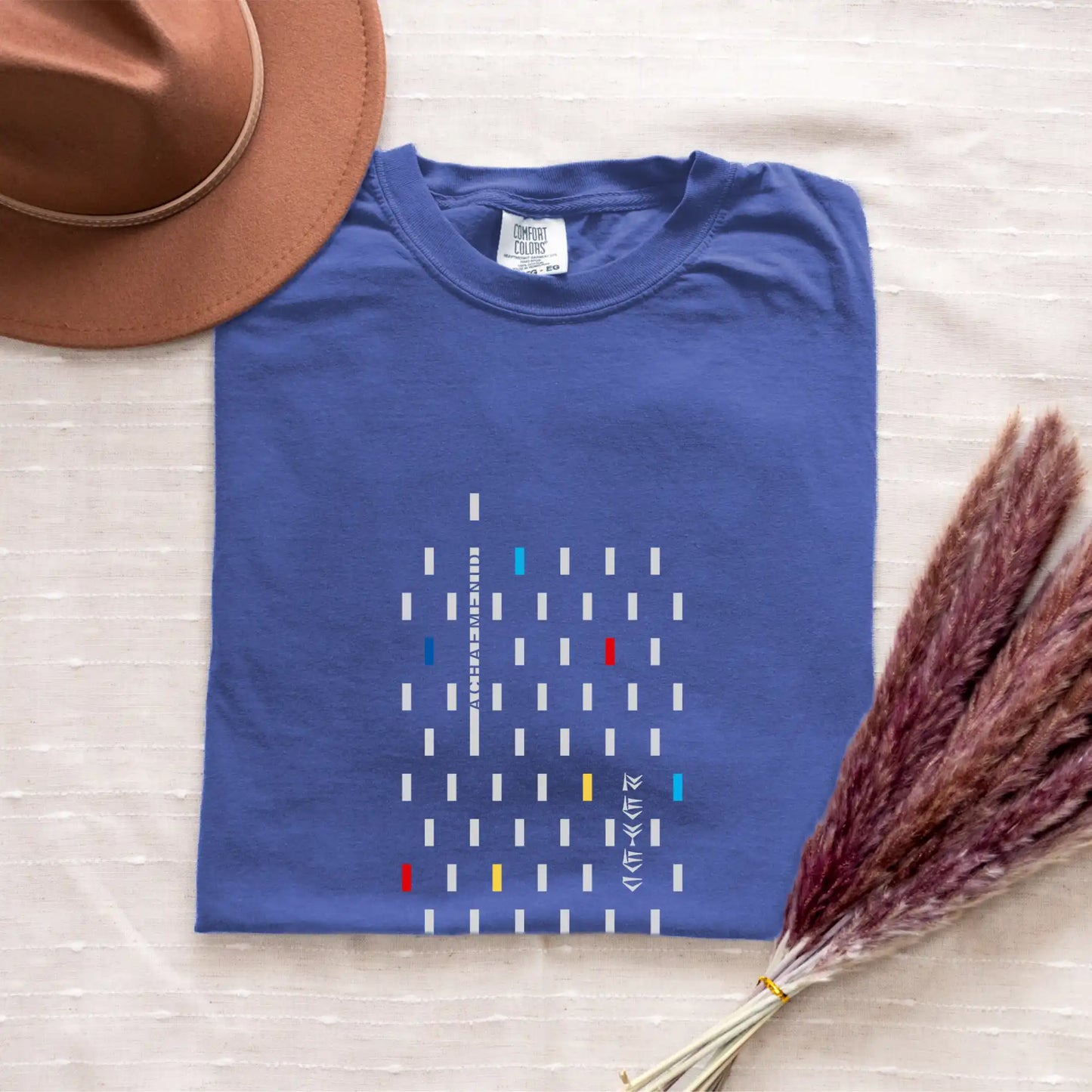 PARSLEX - Achaemenid Flame cotton graphic T-shirt