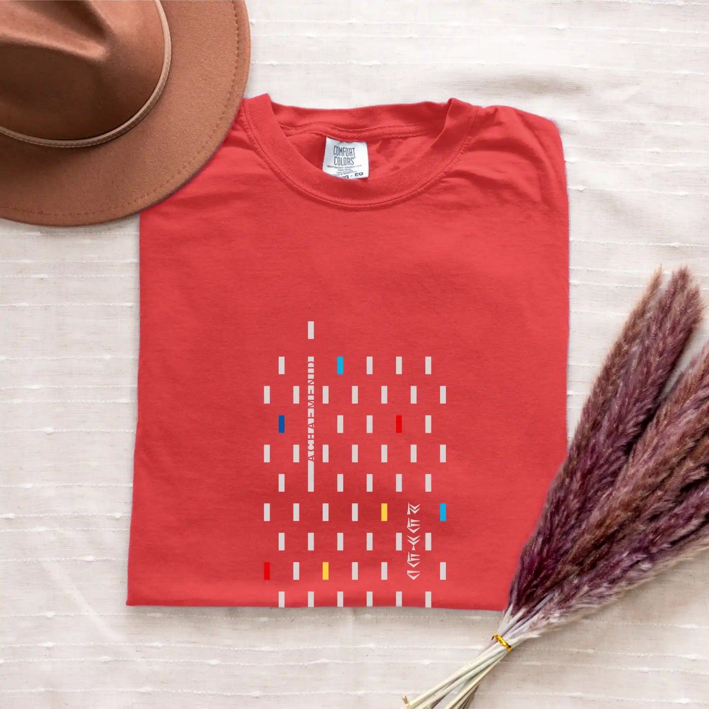 PARSLEX - Achaemenid Flame cotton graphic T-shirt
