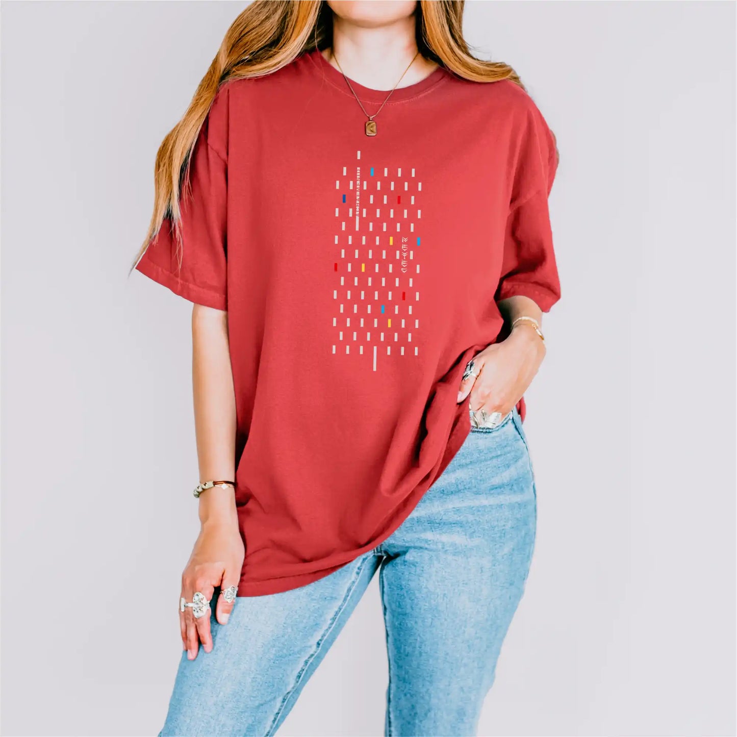 PARSLEX - Achaemenid Flame cotton graphic T-shirt