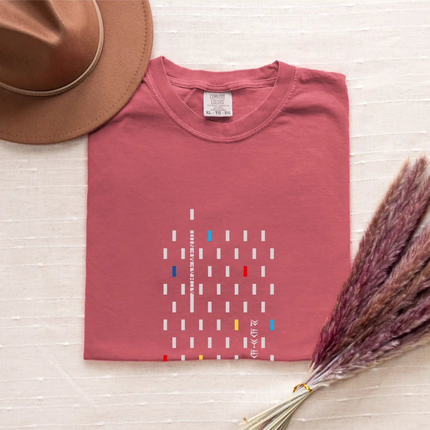 PARSLEX - Achaemenid Flame cotton graphic T-shirt