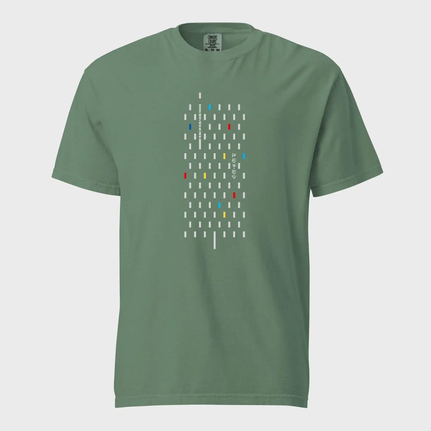 PARSLEX - Achaemenid Flame cotton graphic T-shirt