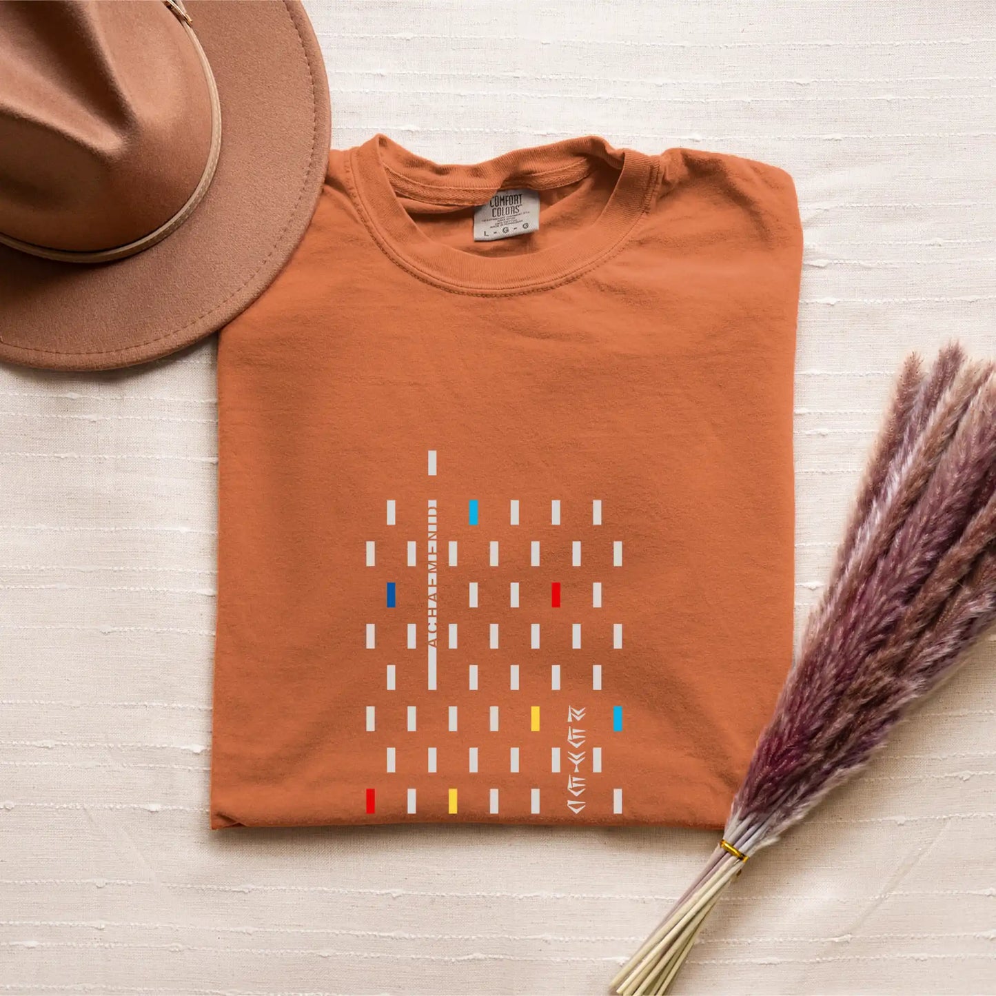 PARSLEX - Achaemenid Flame cotton graphic T-shirt