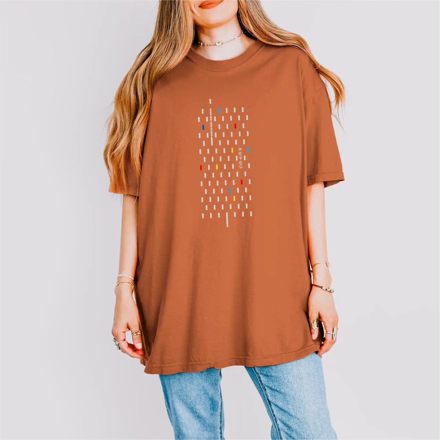 PARSLEX - Achaemenid Flame cotton graphic T-shirt