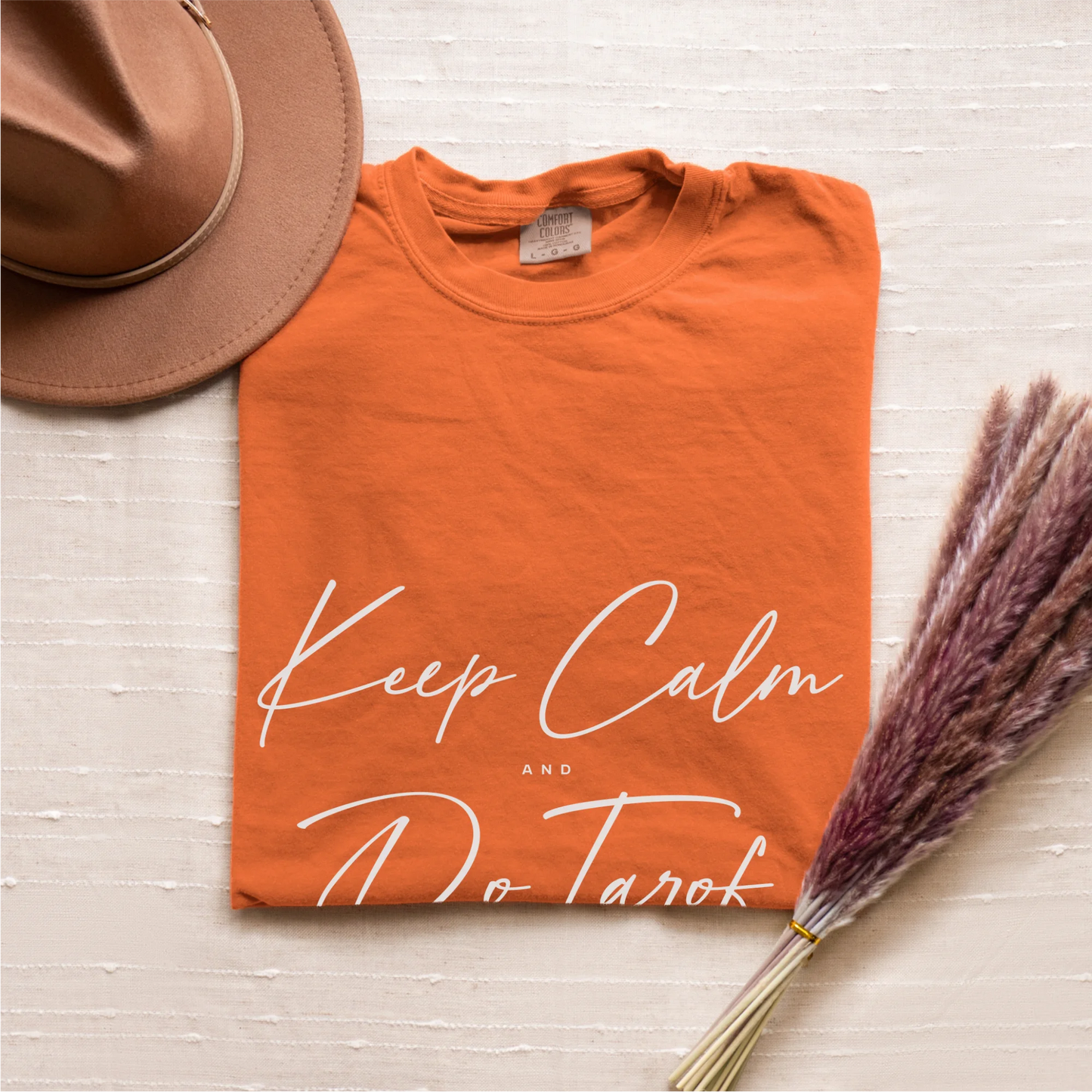 PARSLEX - Keep Calm and Do Tarof cotton graphic T-shirt