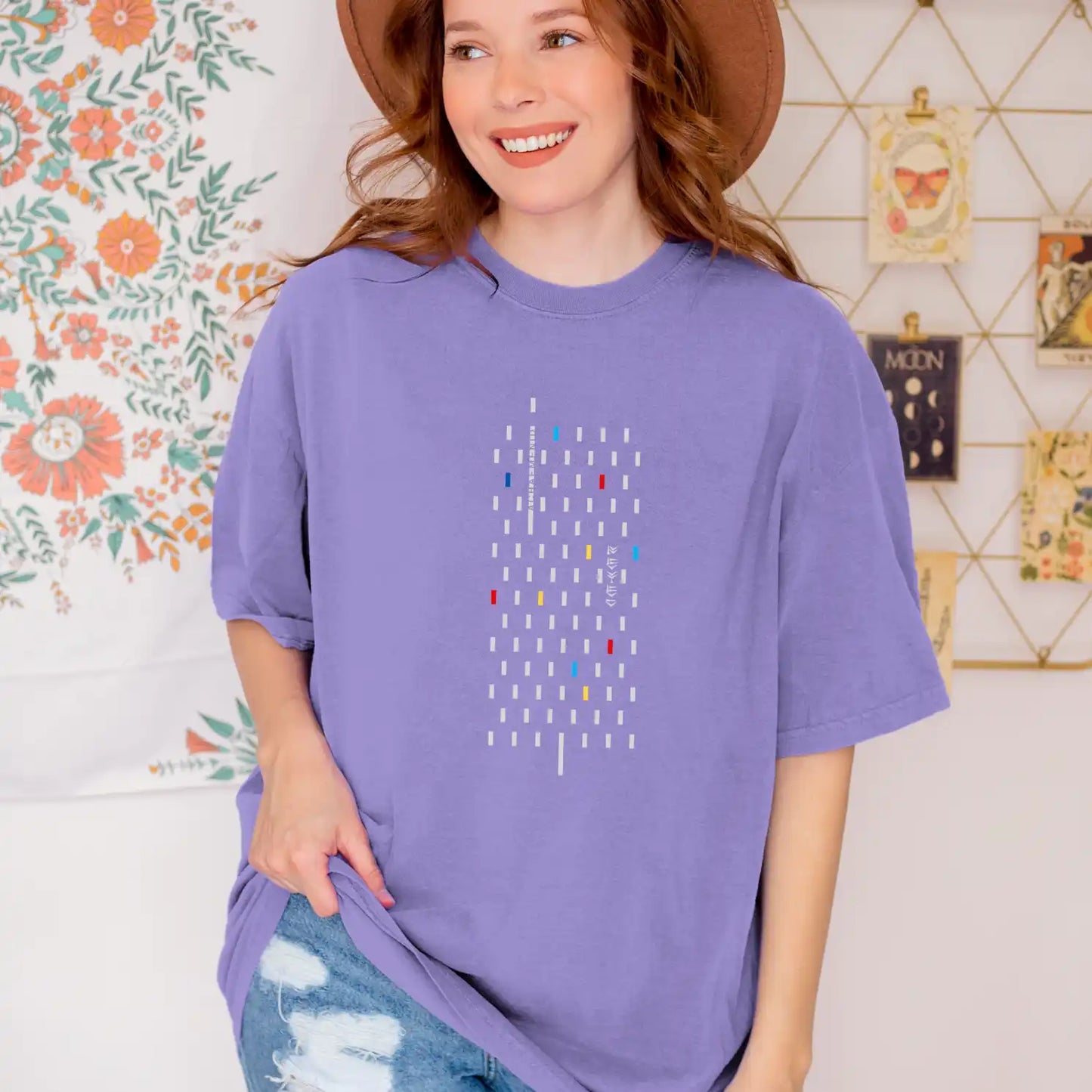 PARSLEX - Achaemenid Flame cotton graphic T-shirt