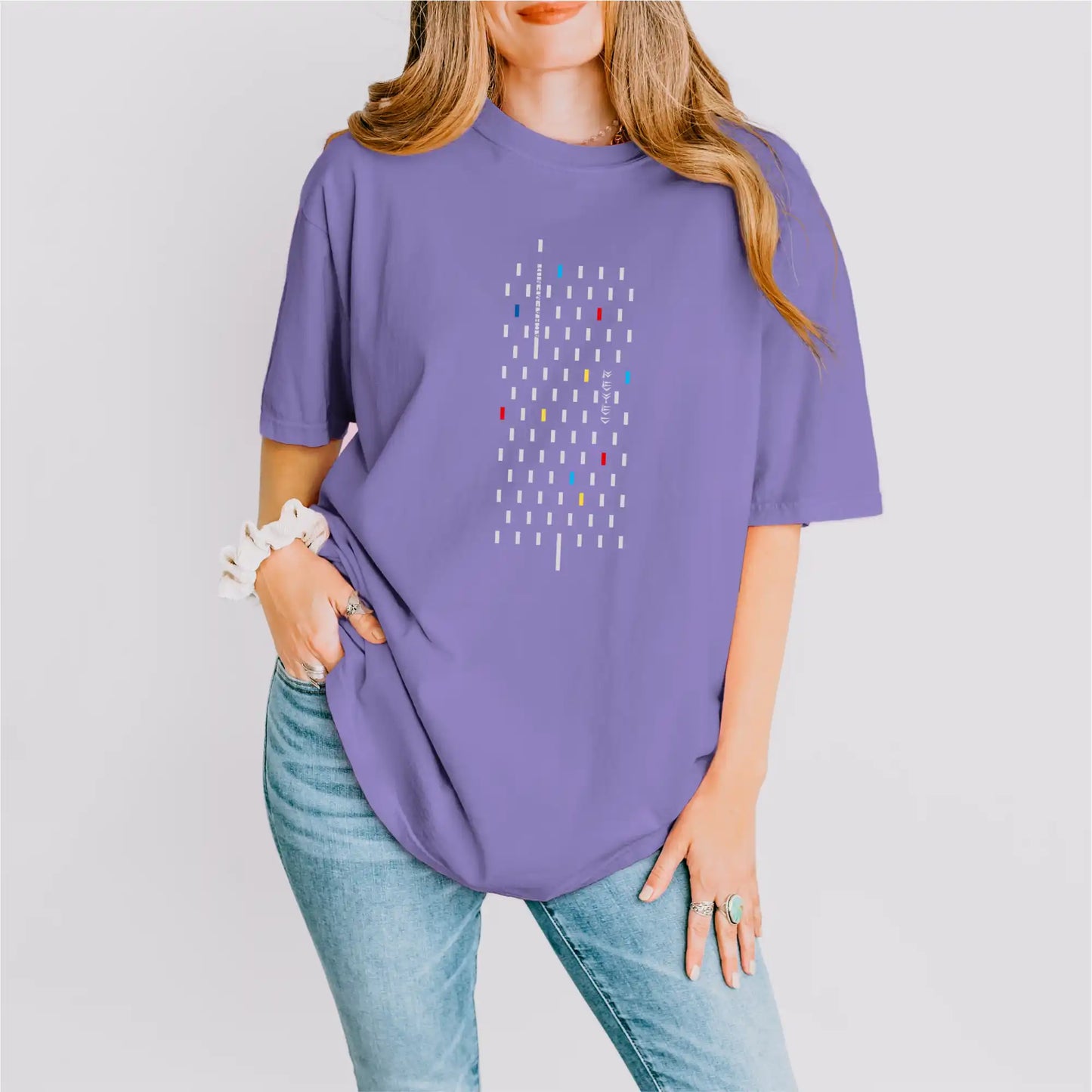 PARSLEX - Achaemenid Flame cotton graphic T-shirt