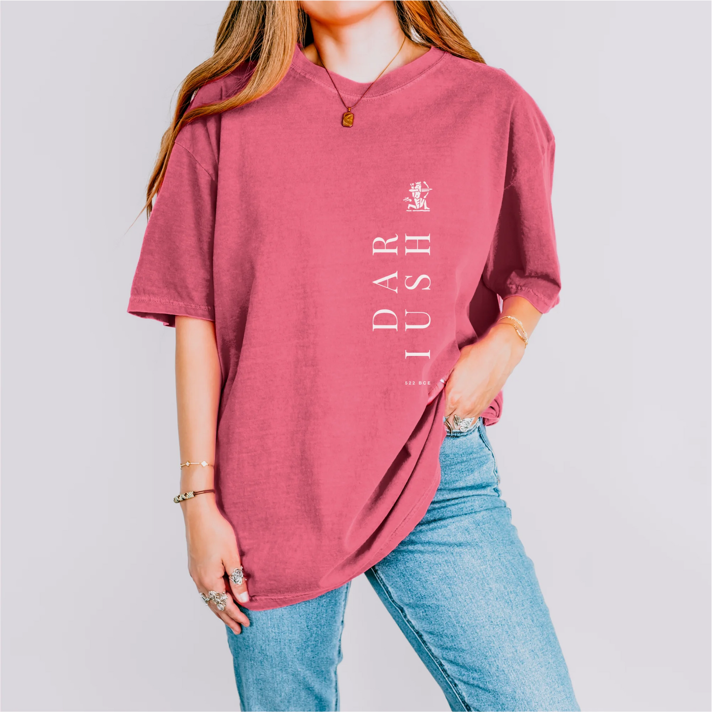 Dariush the Archer cotton graphic T-shirt