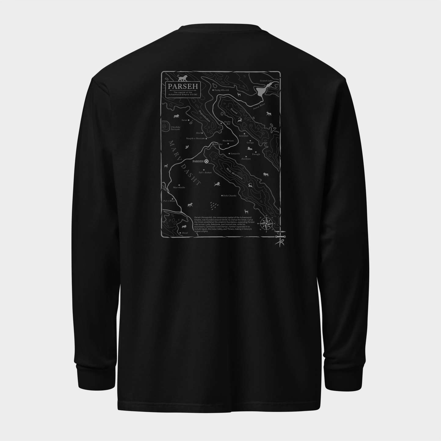 PARSLEX - Where Lions Dwell cotton graphic T-shirt