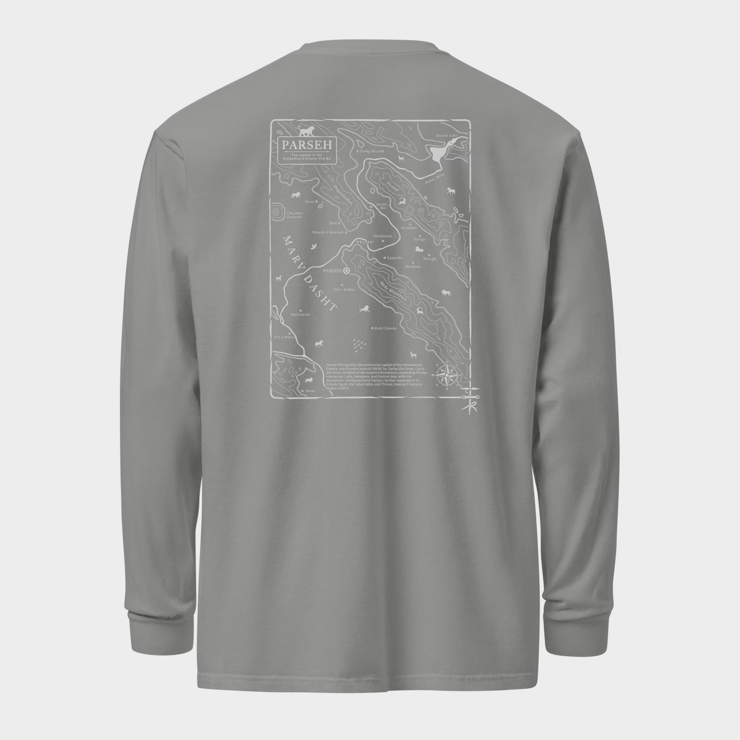 PARSLEX - Where Lions Dwell cotton graphic T-shirt