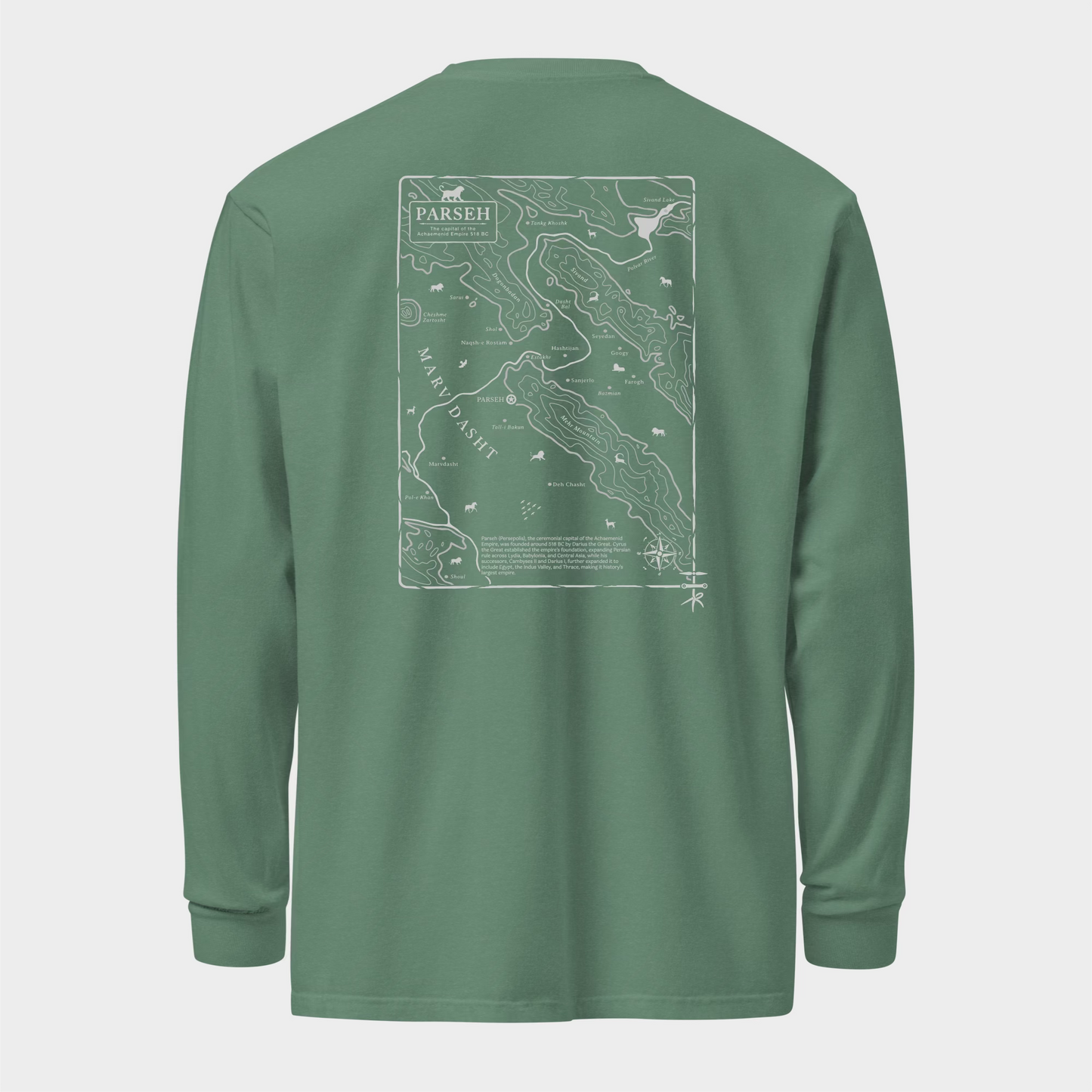 PARSLEX - Where Lions Dwell cotton graphic T-shirt