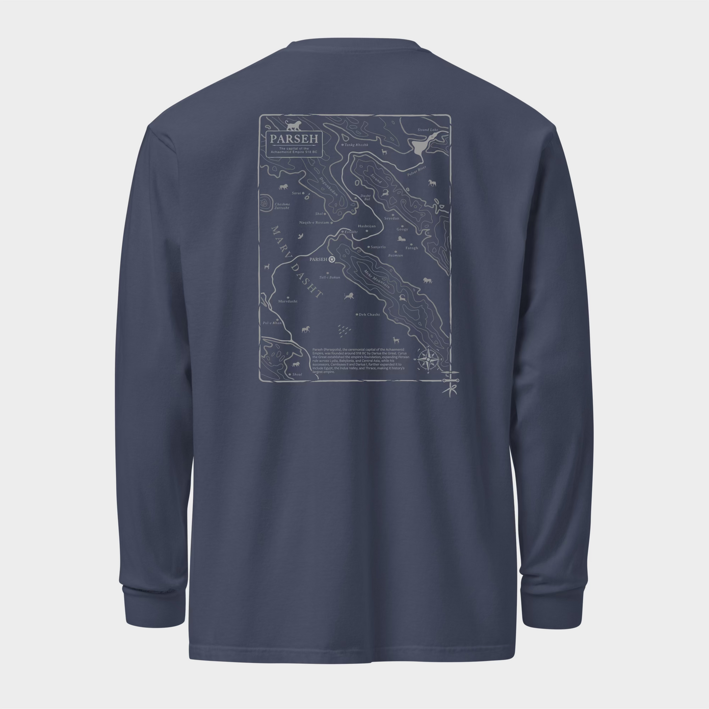 PARSLEX - Where Lions Dwell cotton graphic T-shirt