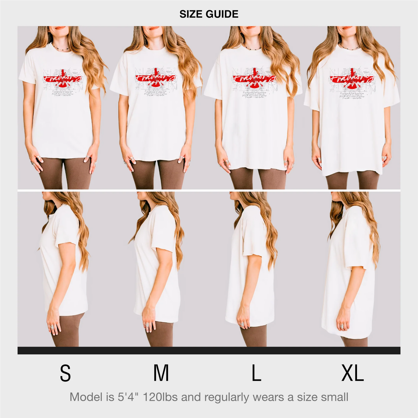 Fravashi in Red Grid cotton graphic T-shirt