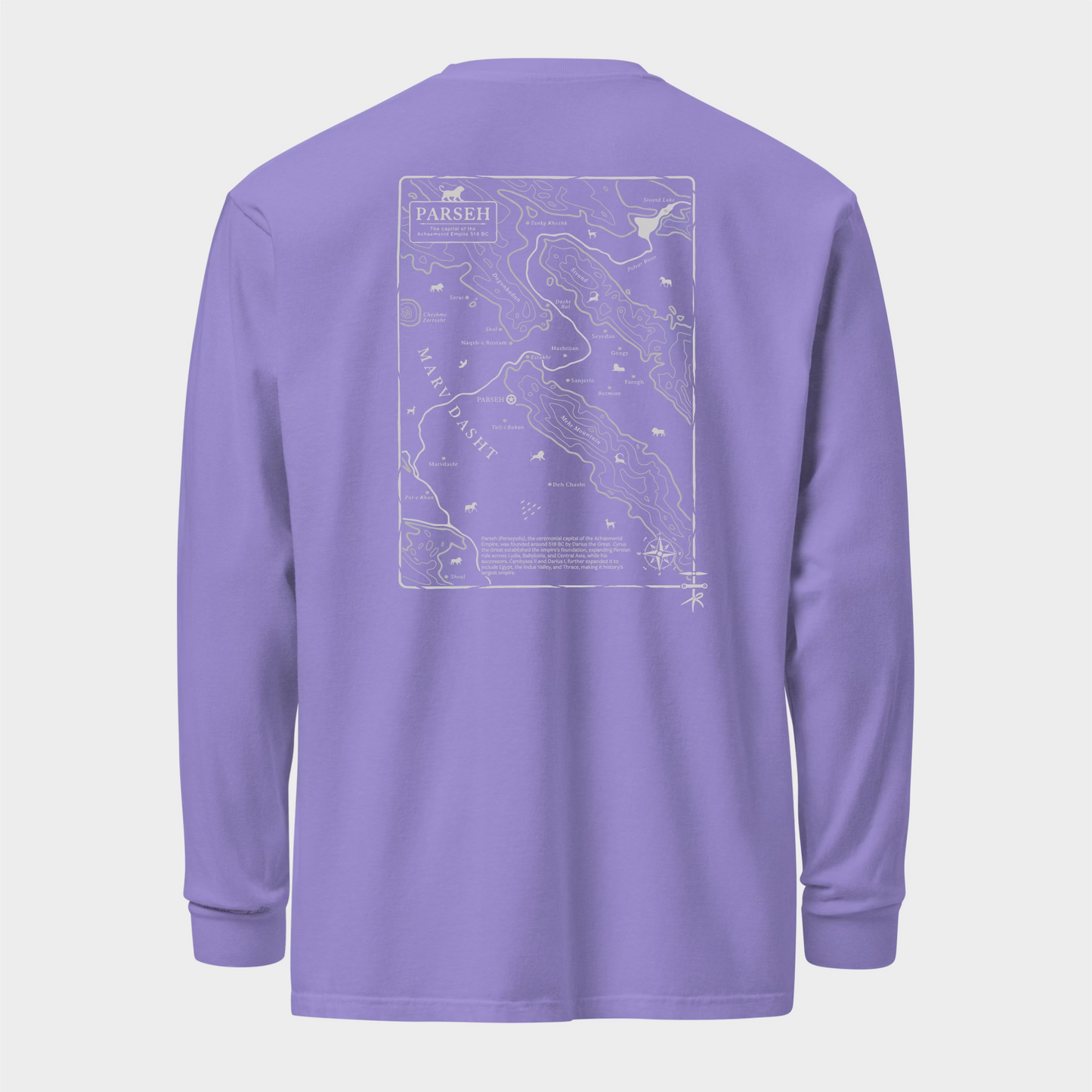 PARSLEX - Where Lions Dwell cotton graphic T-shirt