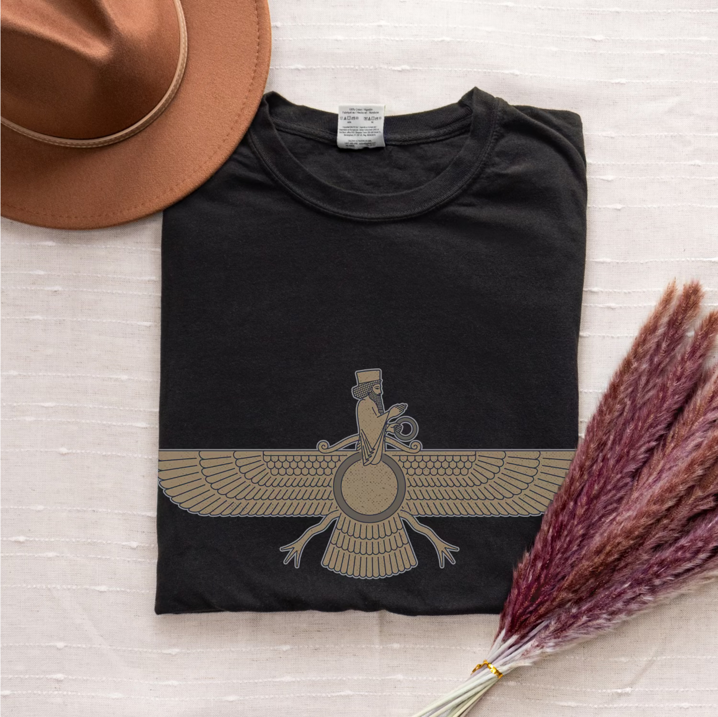 Fravashi Universe cotton graphic T-shirt