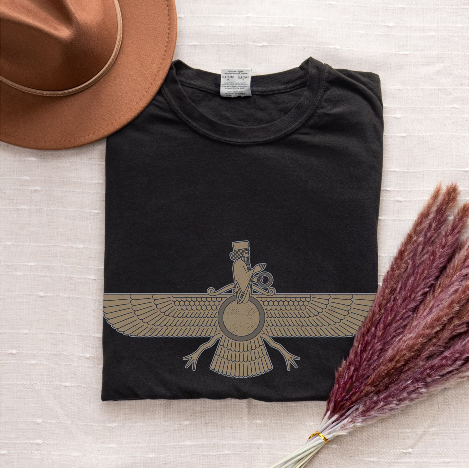 Fravashi Universe cotton graphic T-shirt
