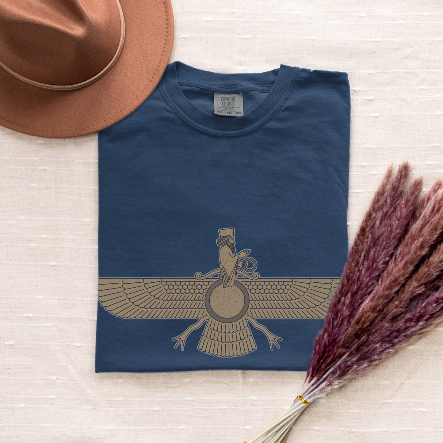 Fravashi Universe cotton graphic T-shirt