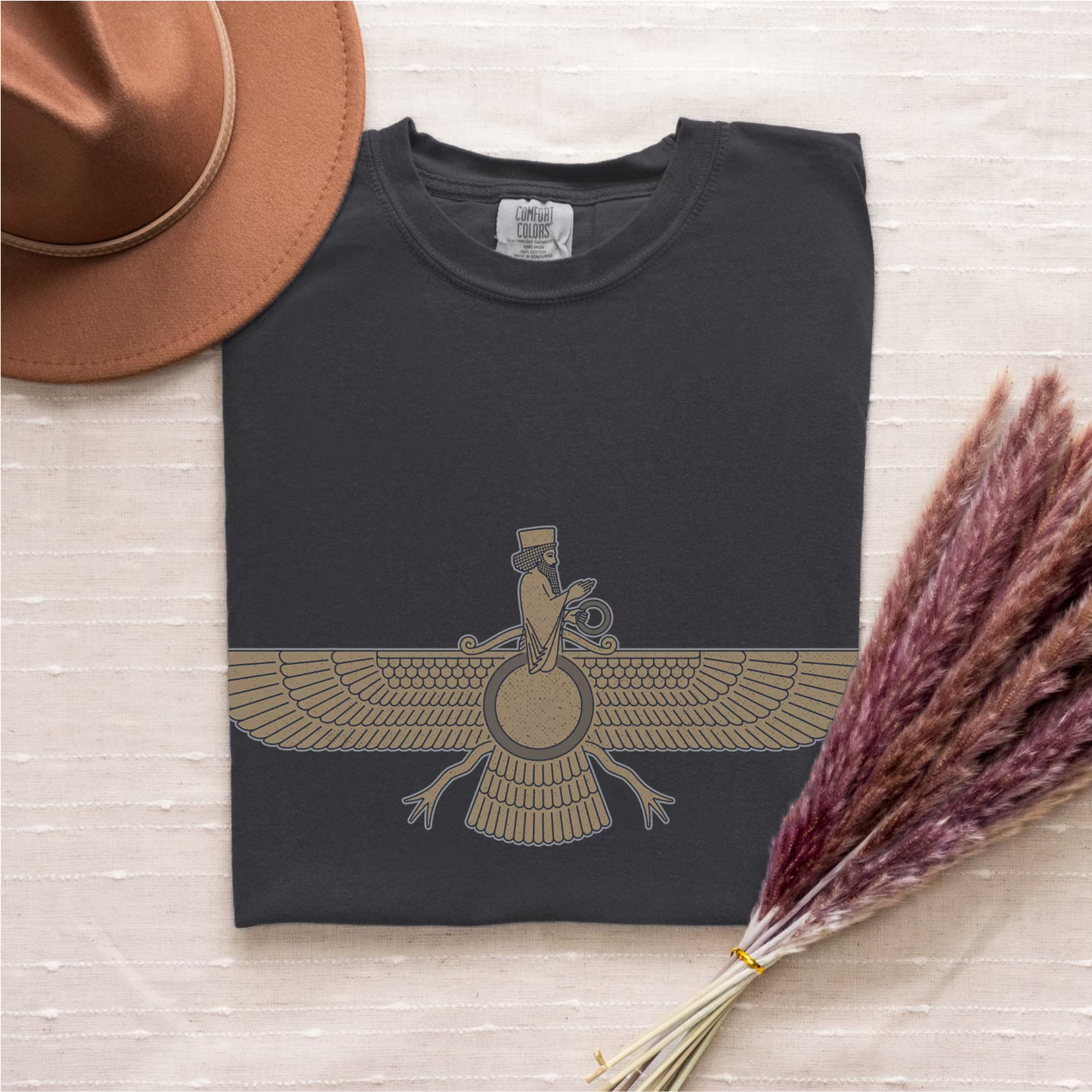 Fravashi Universe cotton graphic T-shirt