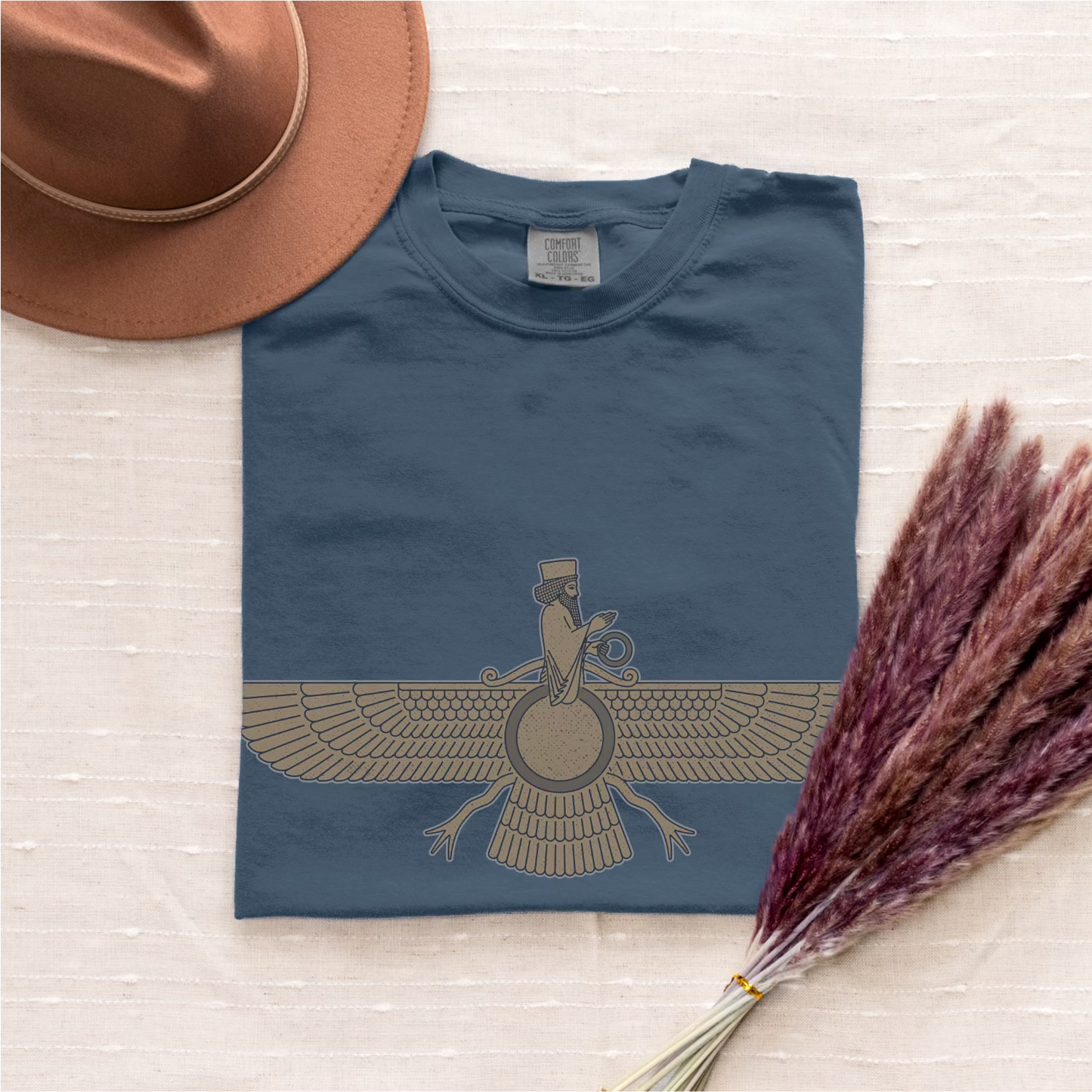 Fravashi Universe cotton graphic T-shirt