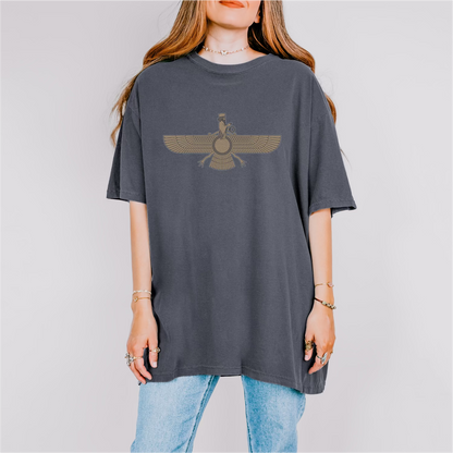 Fravashi Universe cotton graphic T-shirt