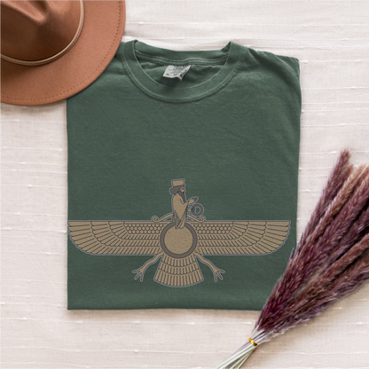 Fravashi Universe cotton graphic T-shirt