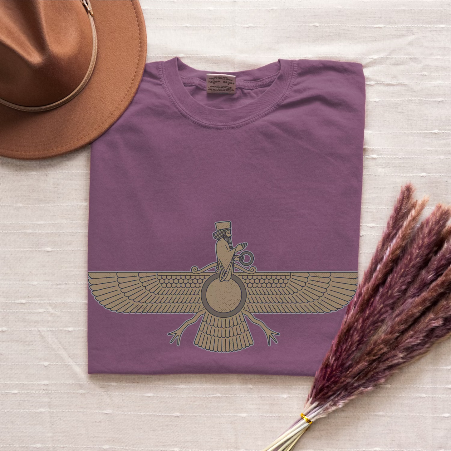 Fravashi Universe cotton graphic T-shirt