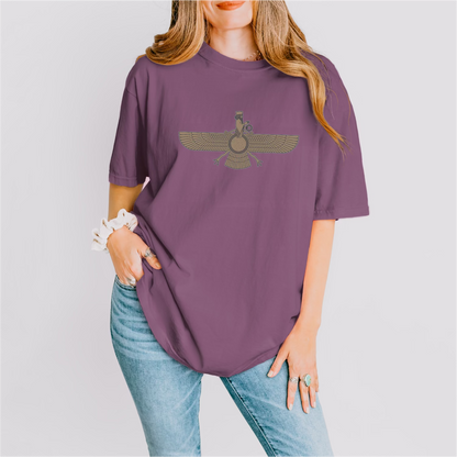 Fravashi Universe cotton graphic T-shirt