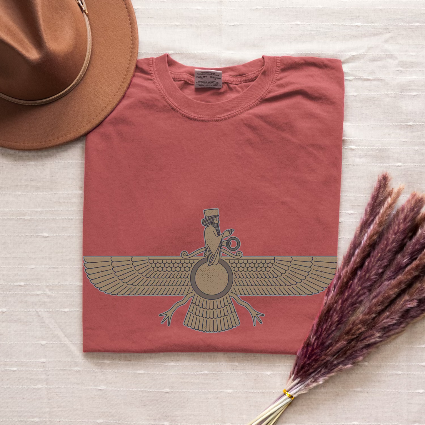Fravashi Universe cotton graphic T-shirt