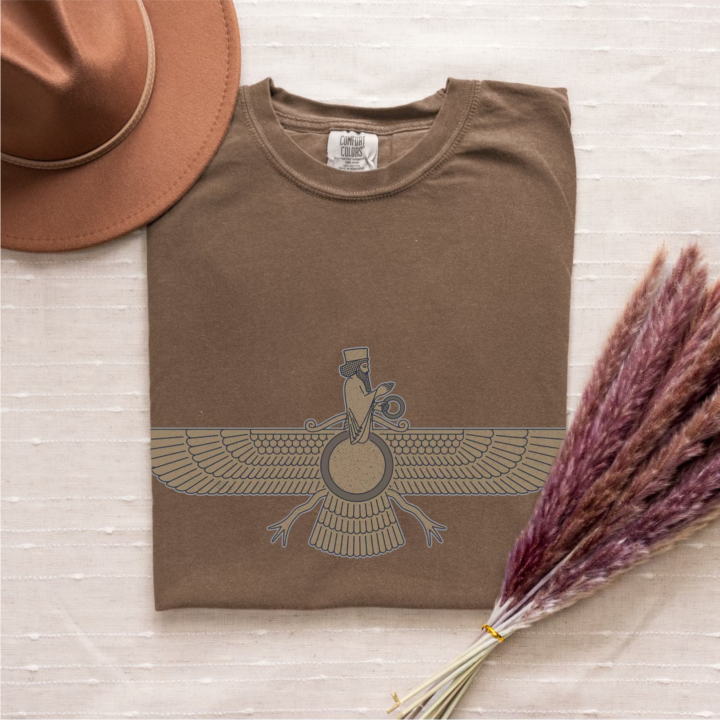 Fravashi Universe cotton graphic T-shirt