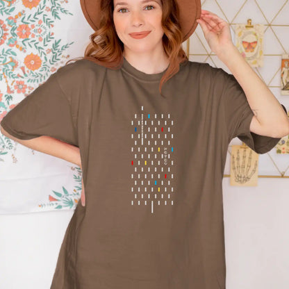 PARSLEX - Achaemenid Flame cotton graphic T-shirt