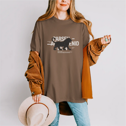 Achaemenid Lion cotton graphic T-shirt