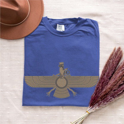 Fravashi Universe cotton graphic T-shirt