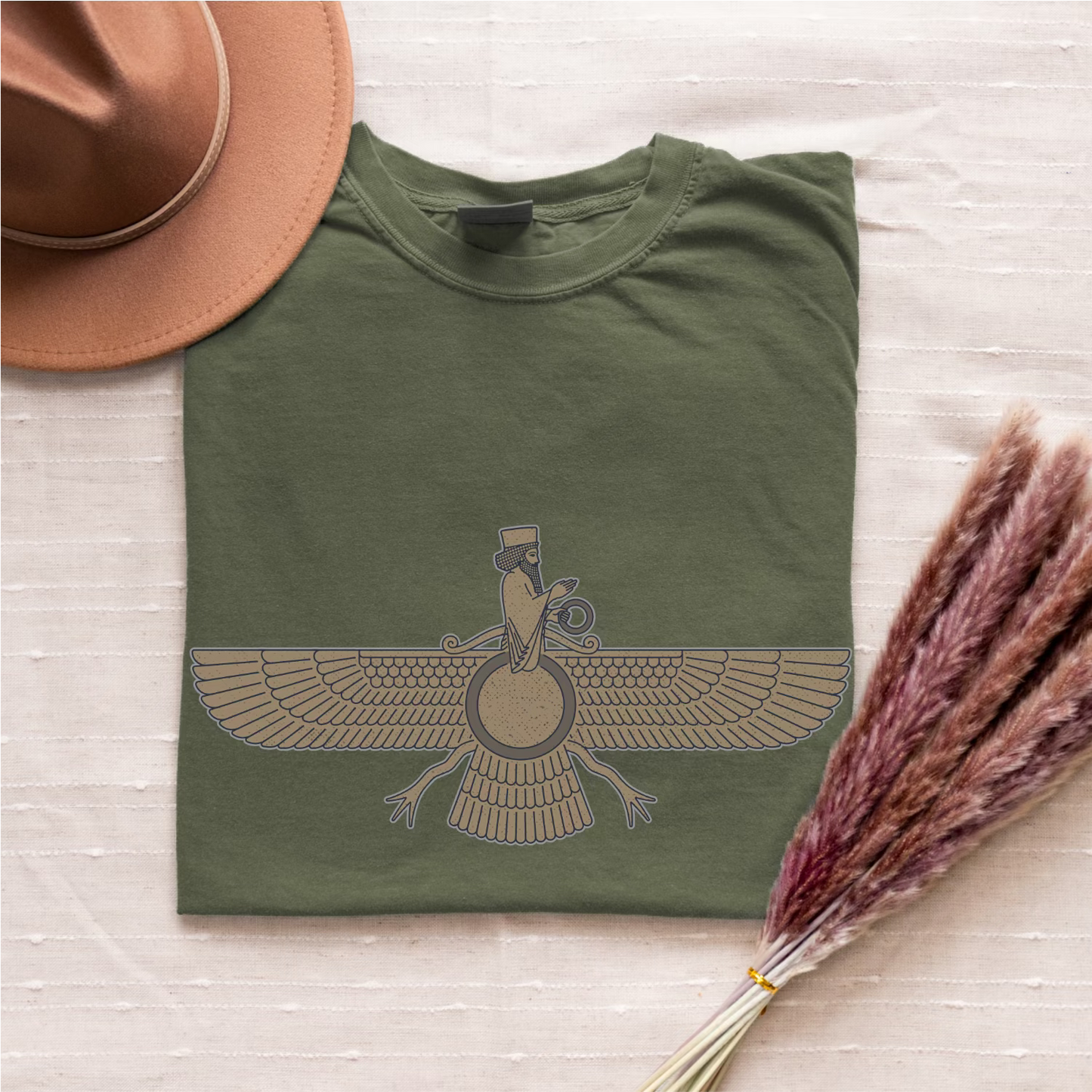 Fravashi Universe cotton graphic T-shirt