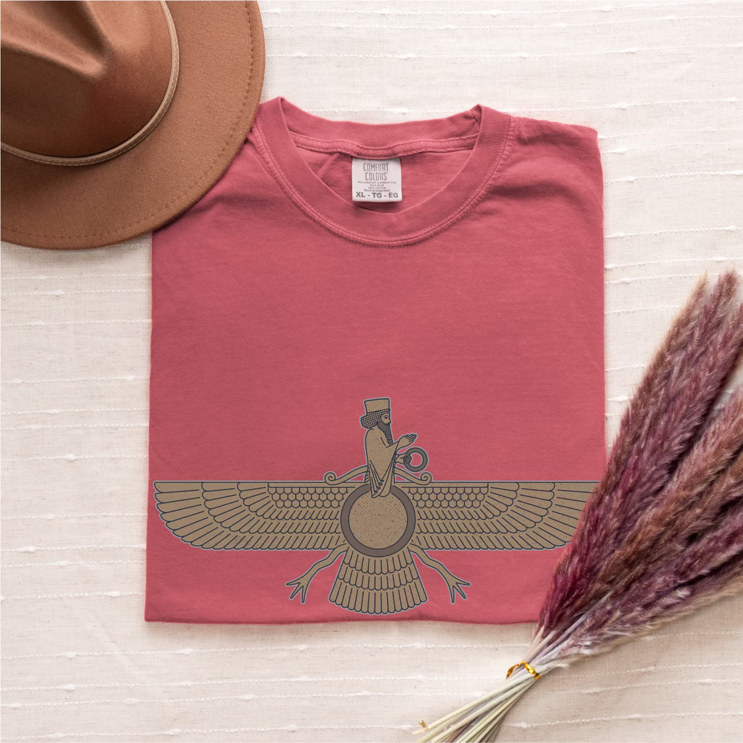 Fravashi Universe cotton graphic T-shirt