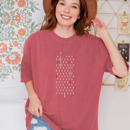 PARSLEX - Achaemenid Flame cotton graphic T-shirt
