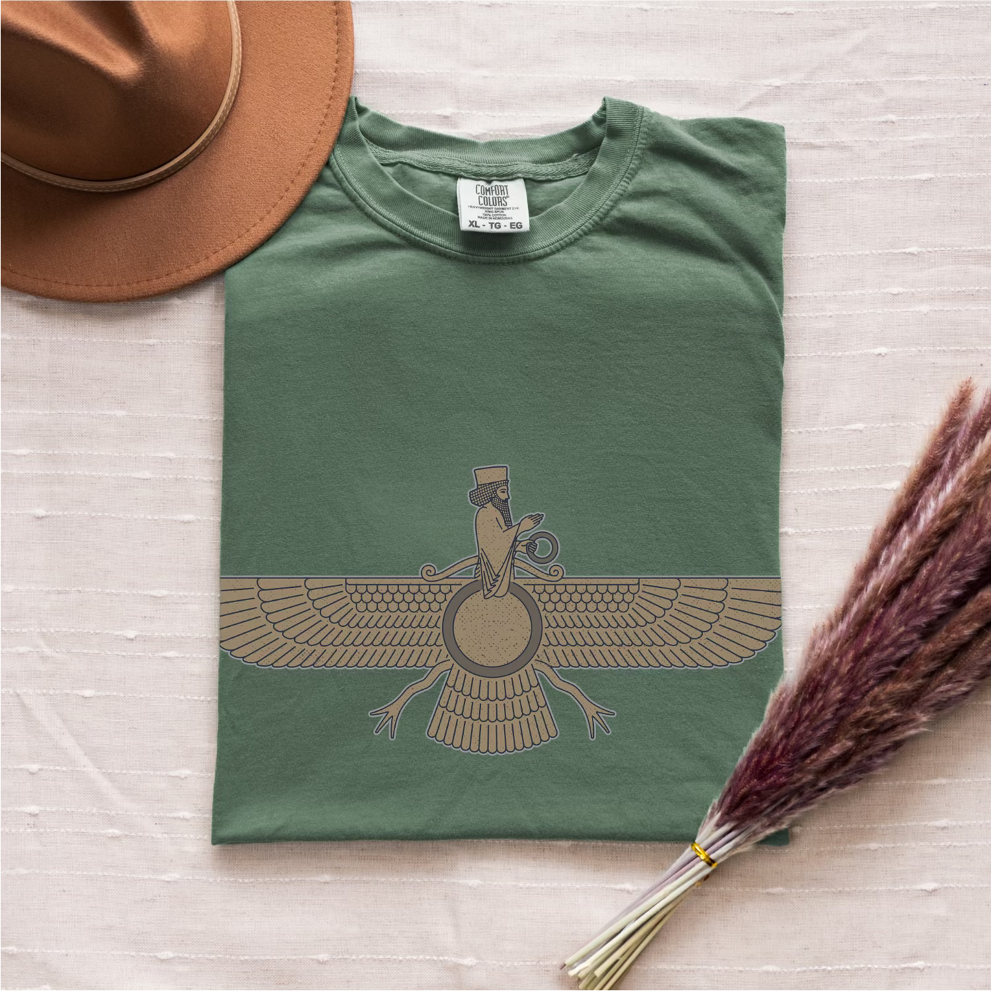 Fravashi Universe cotton graphic T-shirt