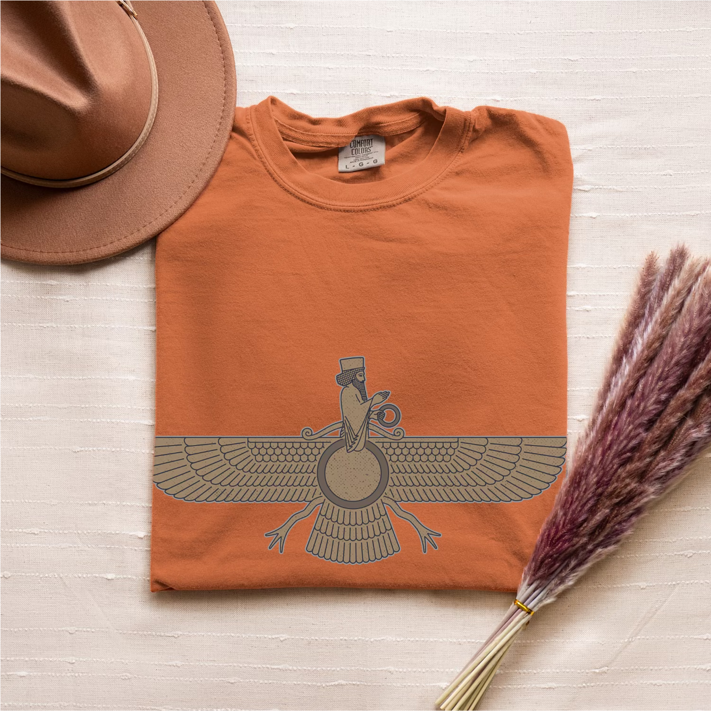 Fravashi Universe cotton graphic T-shirt