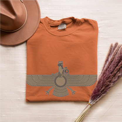 Fravashi Universe cotton graphic T-shirt