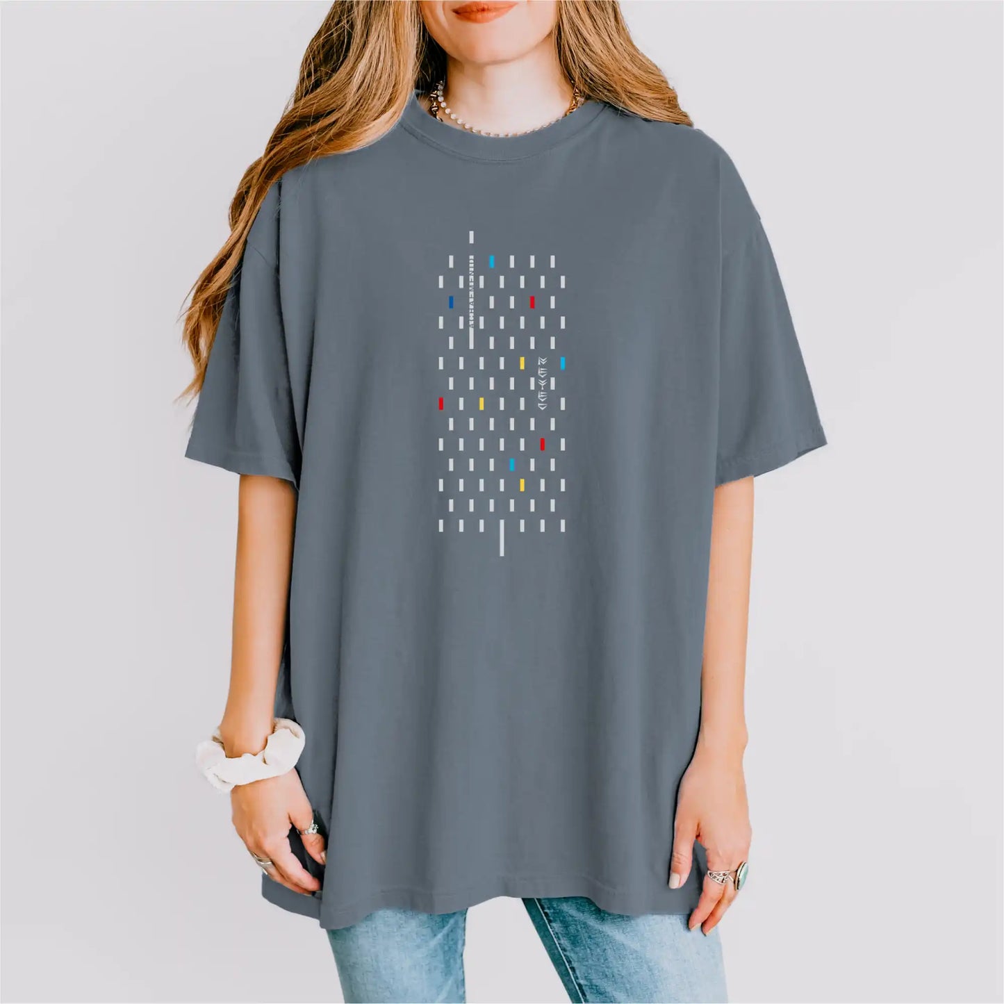 PARSLEX - Achaemenid Flame cotton graphic T-shirt