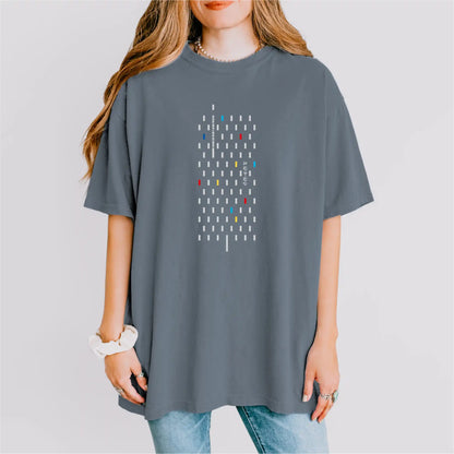 PARSLEX - Achaemenid Flame cotton graphic T-shirt