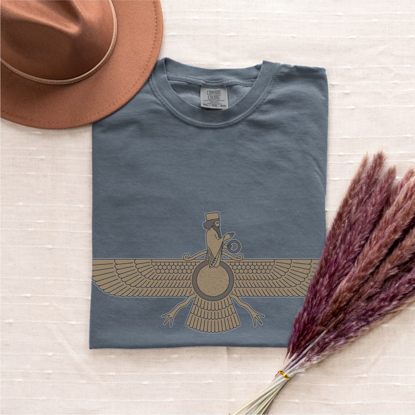 Fravashi Universe cotton graphic T-shirt