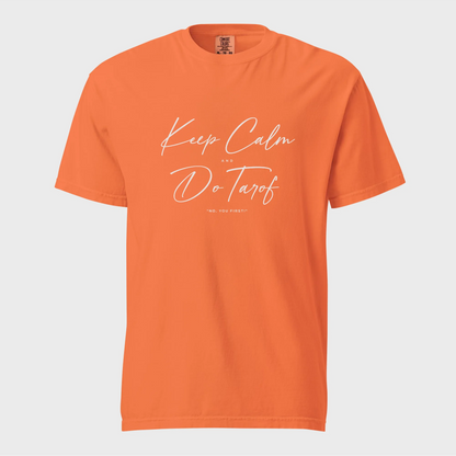 PARSLEX - Keep Calm and Do Tarof cotton graphic T-shirt